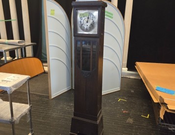 Standing clock, Non functional but may be fixable. $140.00